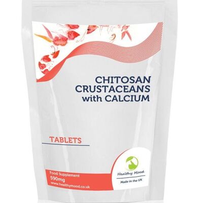 Chitosan 400mg and Calcium 230mg Tablets 30 Tablets Refill Pack
