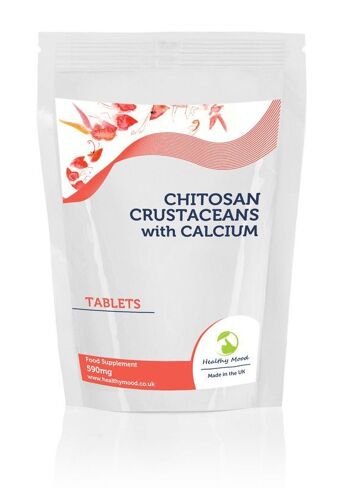 Comprimés de Chitosan 400mg et Calcium 230mg 60 Comprimés Recharge 1