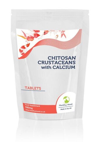 Comprimés de Chitosan 400mg et Calcium 230mg Recharge 90 Comprimés 1