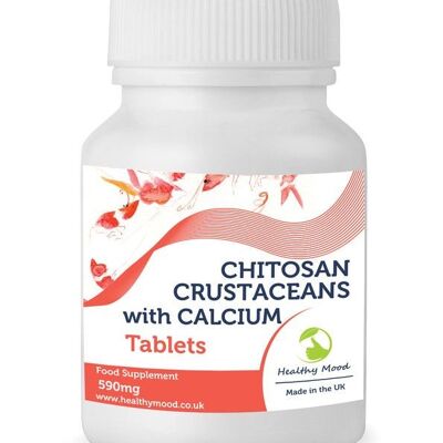 Chitosan 400mg and Calcium 230mg Tablets 30 Tablets BOTTLE
