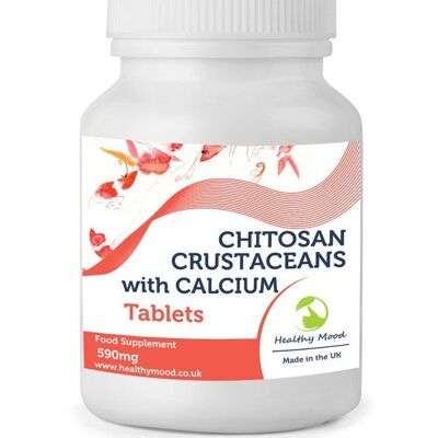 Chitosan 400mg and Calcium 230mg Tablets 500 Tablets BOTTLE