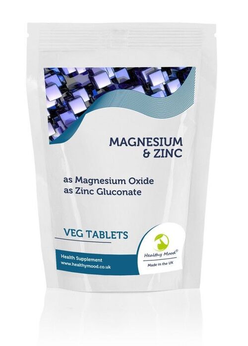 Magnesium Oxide with Zinc Gluconate Tablets 60 Tablets Refill Pack