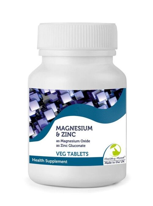 Magnesium Oxide with Zinc Gluconate Tablets 60 Tablets BOTTLE