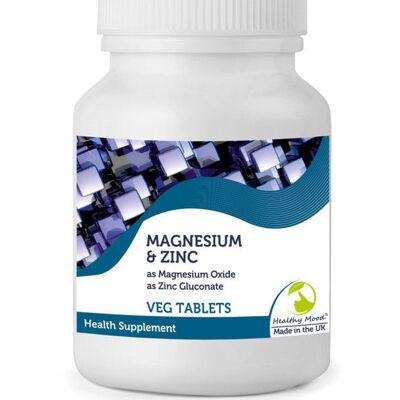 Magnesium Oxide with Zinc Gluconate Tablets 120 Tablets BOTTLE