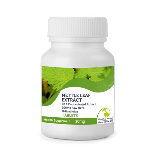 Nettle Leaf Extract 200mg Tablets Sample Pack x 7 Tablets