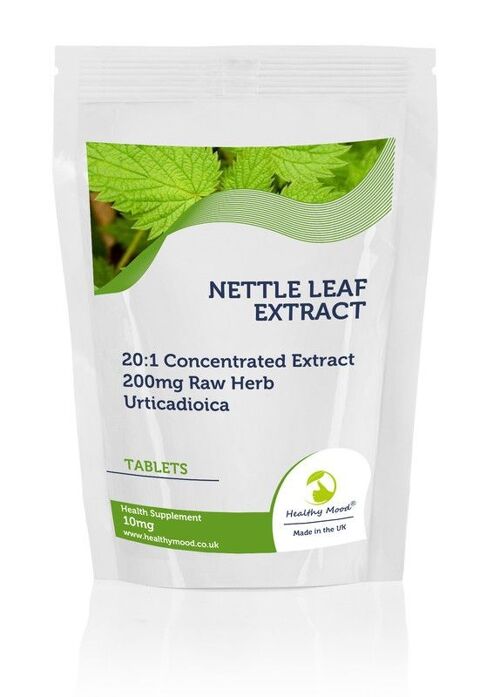 Nettle Leaf Extract 200mg Tablets 180 Tablets Refill Pack