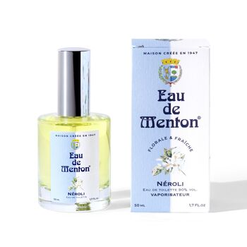 Eau de Menton Néroli (Fleur d'Oranger) – 50ML 1