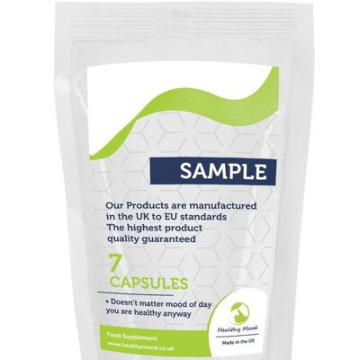 Moringa Leaf Powder Veg HPMC Organic 500mg Capsules Sample Pack x 7 Capsules