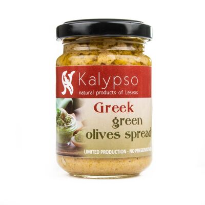 Pâte à tartiner aux olives grecques-Vert