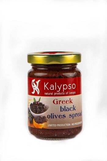 Pâte à tartiner aux olives noires grecques 1