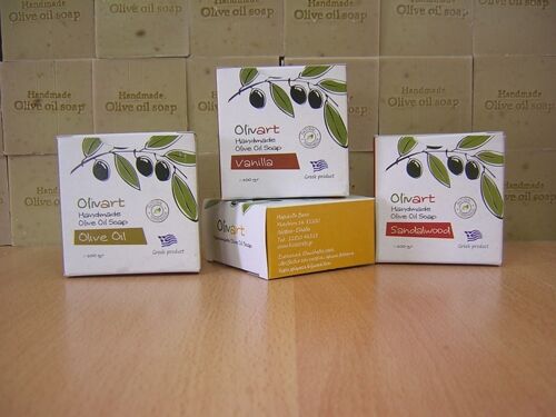 OLIVART Olive Oil Soap- Sandalwood