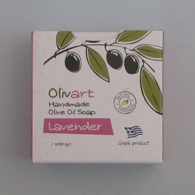 OLIVART Sapone all'Olio di Oliva-Lavanda