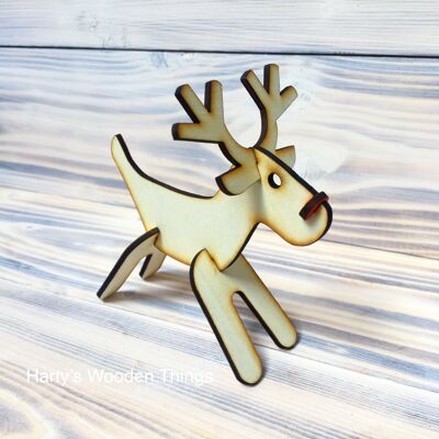 Reindeer Shelf Decoration