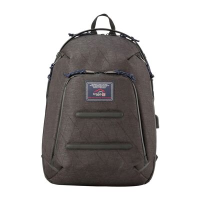 TB007 Troop London Heritage 15" Laptop Backpack - Vegan Backpack Eco-Friendly