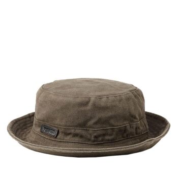 TRP0502 Troop London Accessories Chapeau de pêcheur en toile cirée, chapeau de soleil, chapeau d'extérieur 3