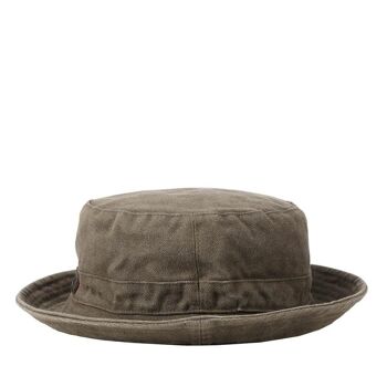 TRP0502 Troop London Accessories Chapeau de pêcheur en toile cirée, chapeau de soleil, chapeau d'extérieur 4