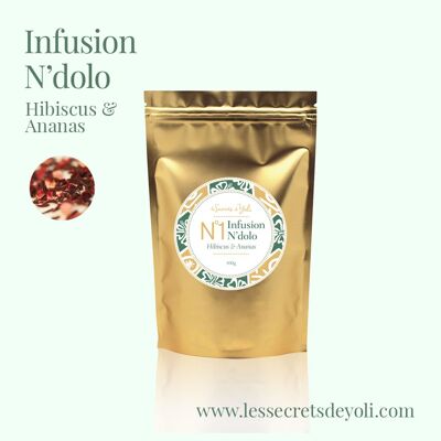 Infusión de piña y hibisco N'DOLO-90