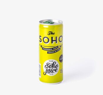 SOHO Concombre, Menthe, Citron & Citron Vert 3