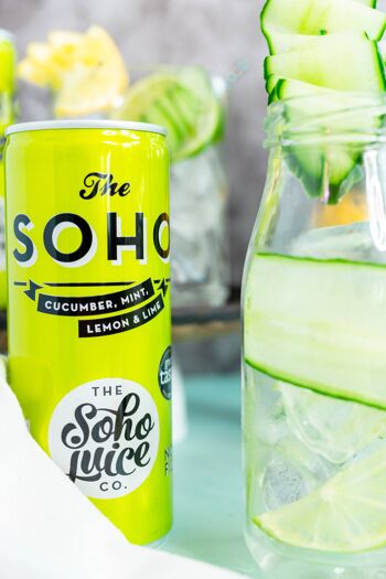 SOHO Concombre, Menthe, Citron & Citron Vert 5