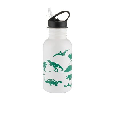 Bottiglia PURE cambiacolore, dinosauro, 550 ml