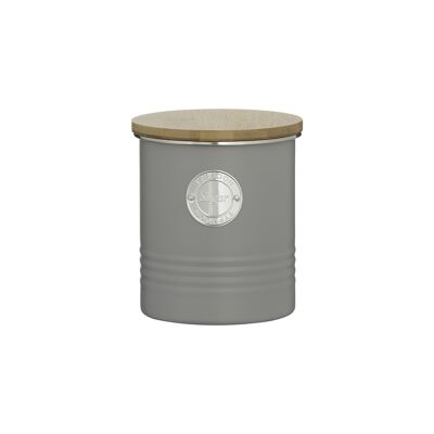 Living - Sugar storage container, pastel gray, 1 liter