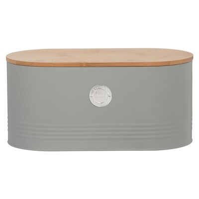 Living - bread bin, pastel gray, 7.5 liters