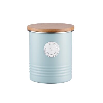 Living - tea storage container, pastel blue, 1 liter