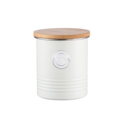Living - storage container coffee, pastel cream, 1 liter