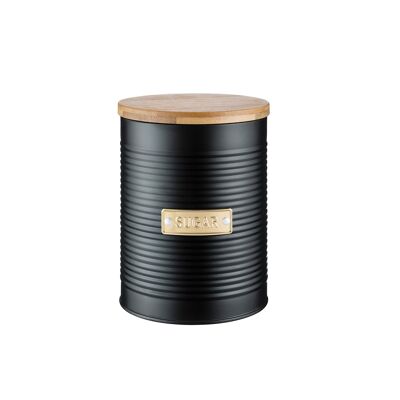 OTTO storage container for sugar, black, 1.4 liters