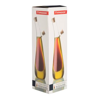 Bouteille verre huile et vinaigre DUO, 2en1, 250 + 100 ml 4