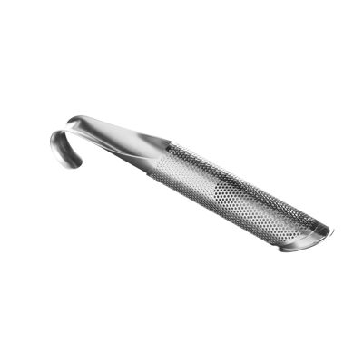 Tea strainer in rod form, stainless steel
