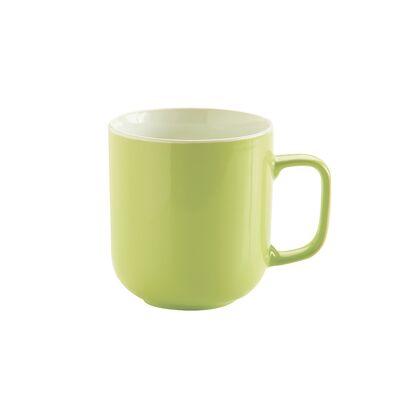 Earthenware mug, 400 ml, green
