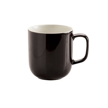 Mug en faïence, 400 ml, noir