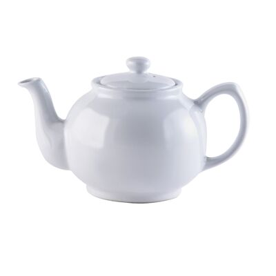 Classic teapot, white, 6 cups