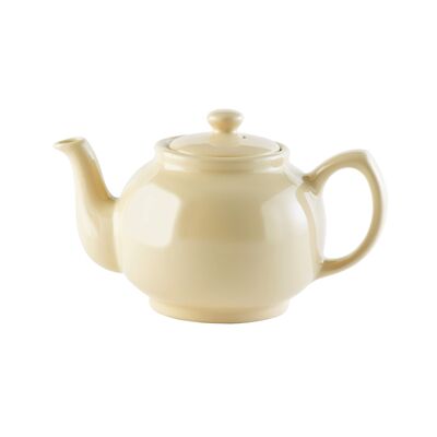 Classic teapot, cream, 6 cups