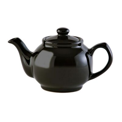 Classic teapot, black, 6 cups