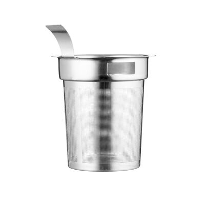 Stainless steel tea strainer for 6 cups