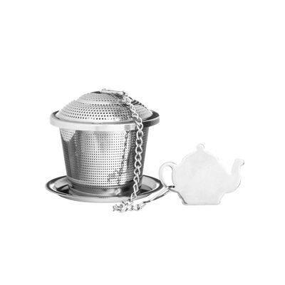 Stainless steel tea strainer for 1 cup