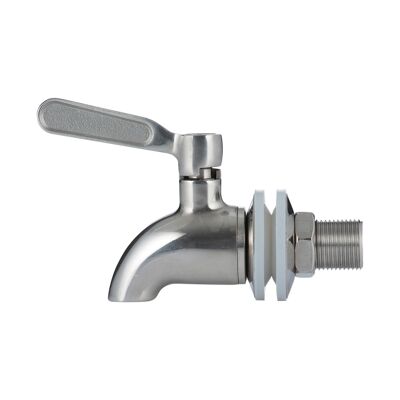 Grifo dispensador de bebidas de acero inoxidable