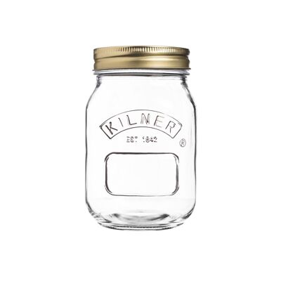 Mason jar with screw cap, 500 ml