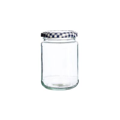 Pot rond à bouchon à vis, 370 ml