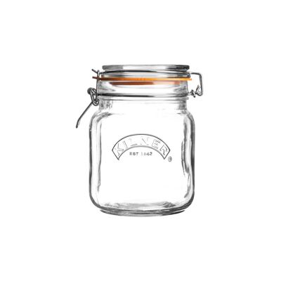 Bicchiere quadrato basculante, 1 litro