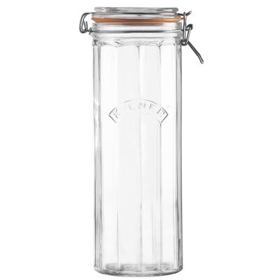 Facet glass with swing top, 2 liters