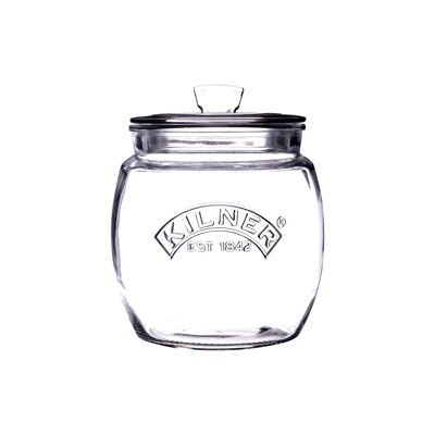 Universal storage jar with airtight lid 0.85 liters