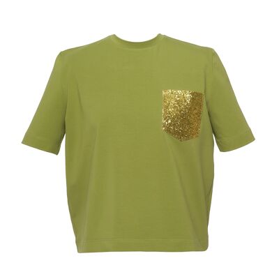 Grass x golden glitter
t-shirt