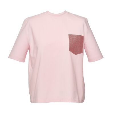 Baby pink x pink glitter
t-shirt