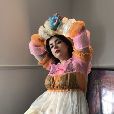Ice Lolly ~ Gloriosa ~ Priscilla XXX Shirred Opera Gloves