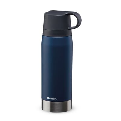 CityPark Thermavac ™ vacuum jug with 2 integrated cups, 1.1L, dark blue