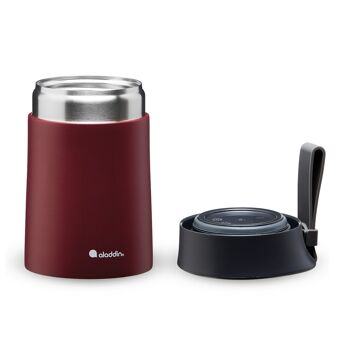 Tasse thermo alimentaire Bistro Thermavac ™ en acier inoxydable 0.4L, bordeaux 5