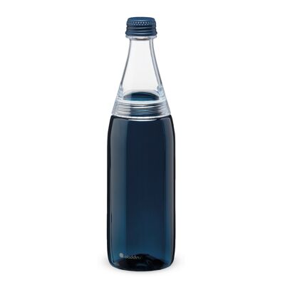 Fresco Twist & Go Wasserflasche, 0,7L, navy blau